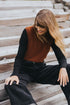 Montaigne Rene Corduroy Pant Long Length Black
