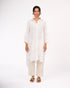 Montaigne Romie Oversized Linen Shirt Dress White2