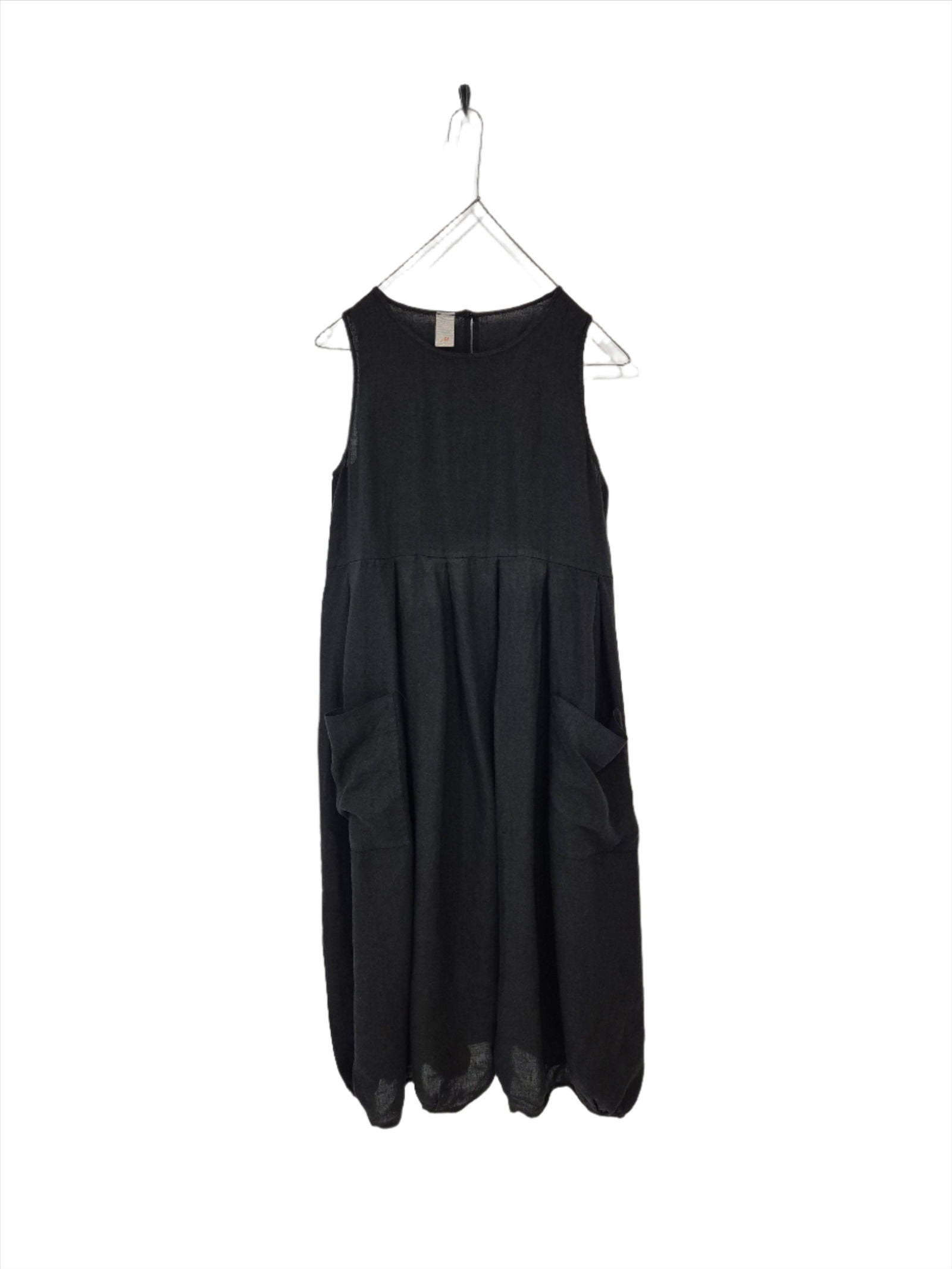 Montaigne Sartène Linen Summer Dress Black
