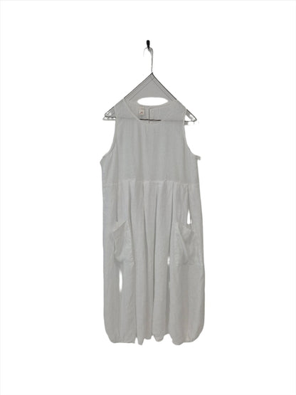 Montaigne Sartène Linen Summer Dress White2