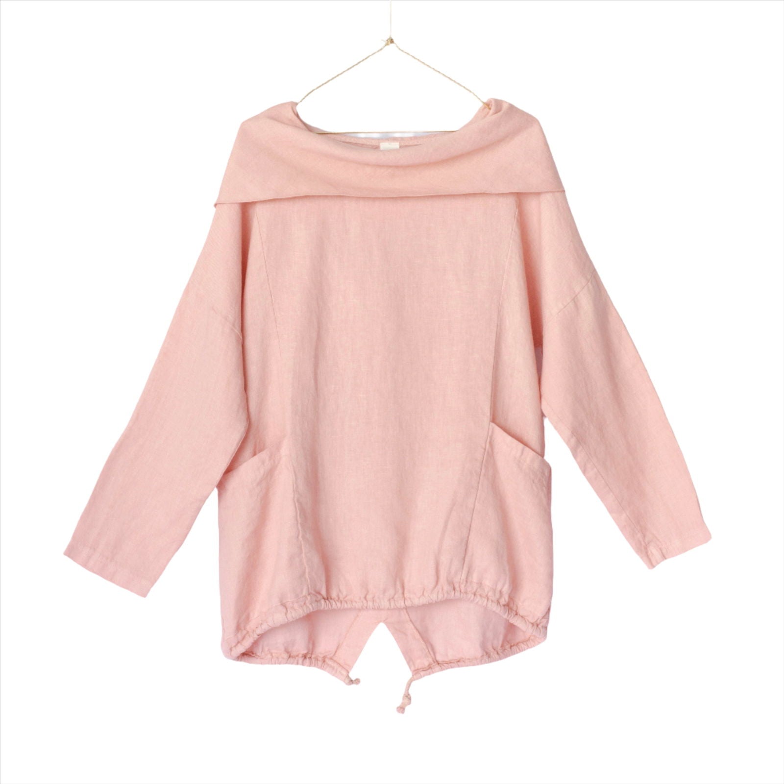 Montaigne Throw Over Hooded Jacket Rose