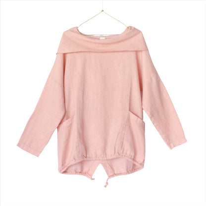 Montaigne Throw Over Hooded Jacket Rose