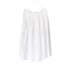 Montaigne Transeasonal Linen Skirt with Front Pocket White