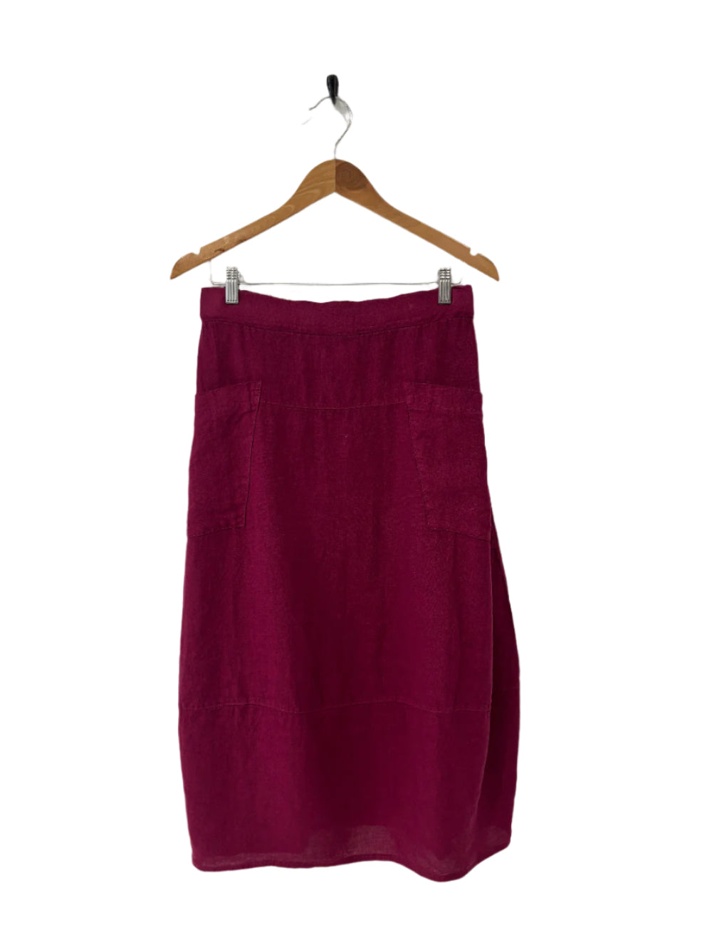 Montaigne Tulip Linen Skirt Orchid