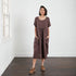Montaigne Zuri Linen Pocket Dress Rum Raisin