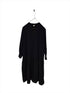 Montaigne Alice Corduroy Dress Black