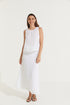 Montaigne Ava Linen Cami Top White4
