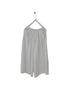 Montaigne Full Length Wide Leg Linen Pants White