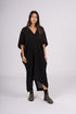 Montaigne Gabrielle V-Neck Dress Black