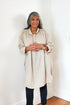 Montaigne Riviera Long Sleeve Linen Shirt Natural
