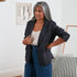 Montaigne Saint-Cloud Relaxed Fit Linen Blazer with Raw Seams Navy1
