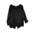 Montaigne Throw Over Hooded Jacket Navy1
