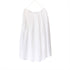 Montaigne Transeasonal Linen Skirt with Front Pocket White