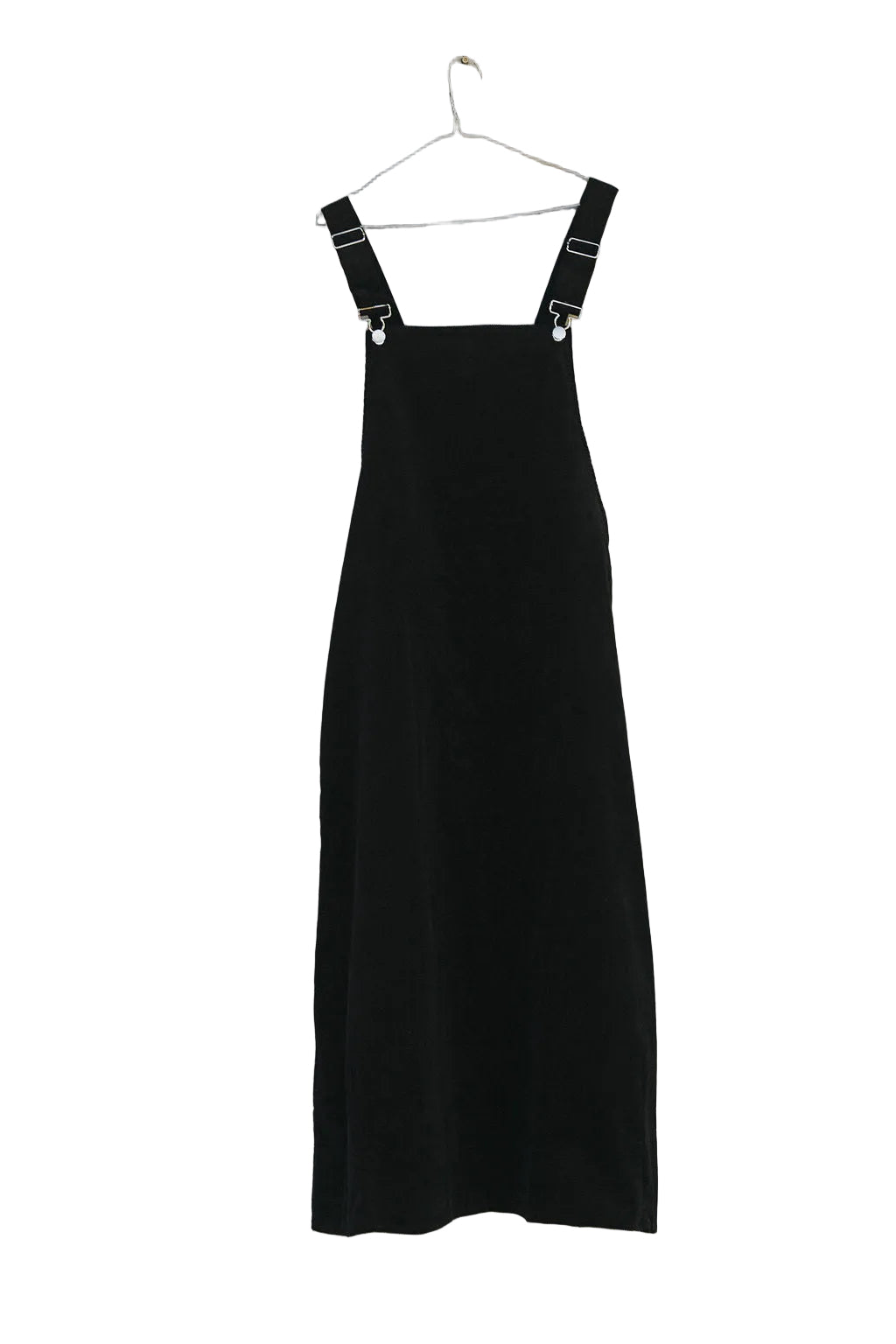 Corduroy Cotton Midi Overall Style Dress