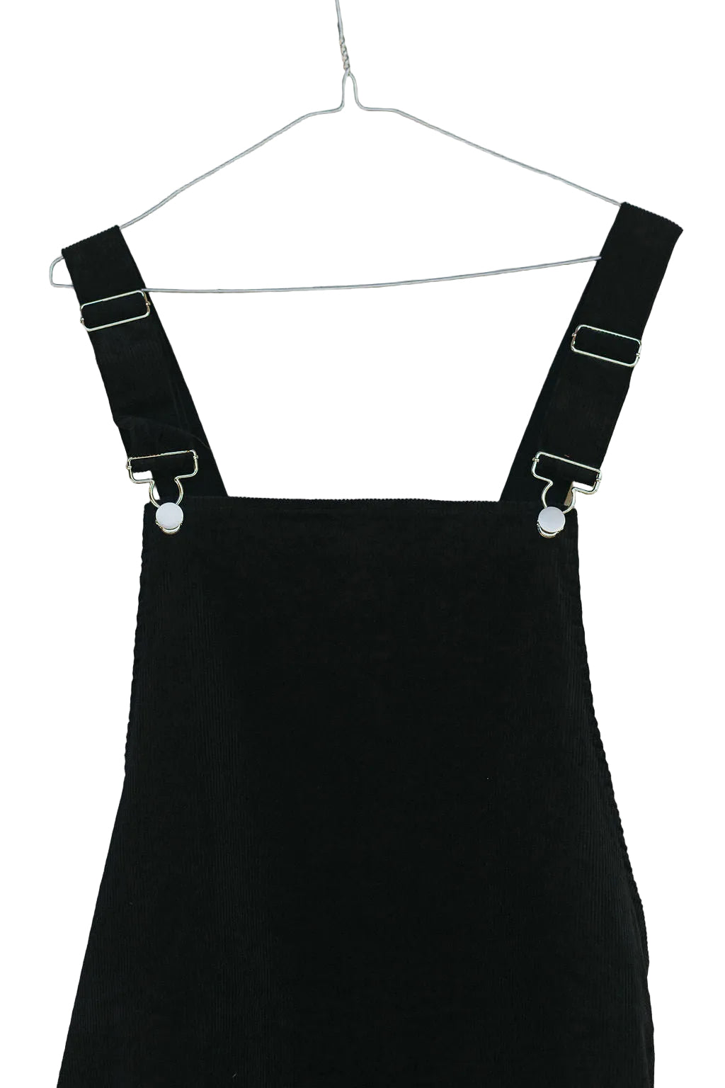 Corduroy Cotton Midi Overall Style Dress