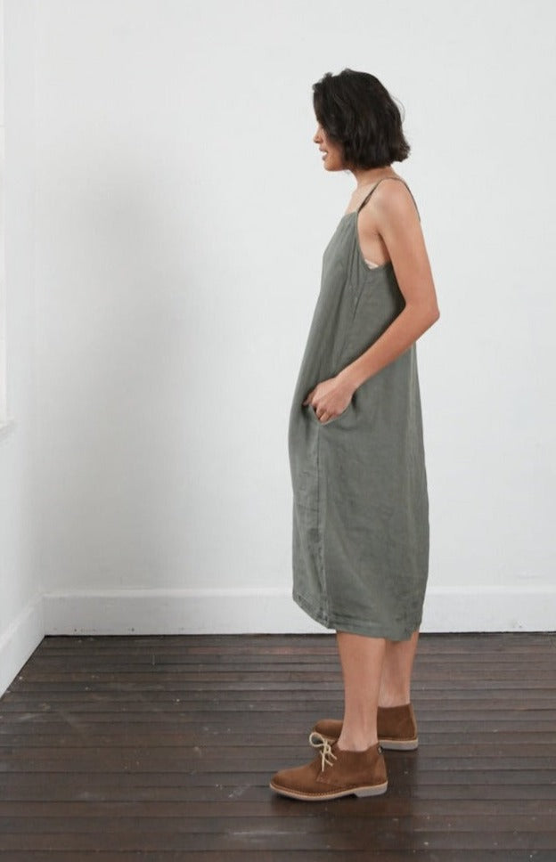 Montaigne Italian Linen Baggy Dress – The Spotted Quoll
