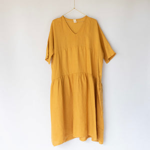Louloute Linen Smock Dress with Pockets – Montaigne Paris